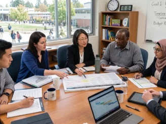 EduVision a genuine professional discussion involving school leaders or education consultants EduVision a genuine professional discussion involving school leaders or education consultants
